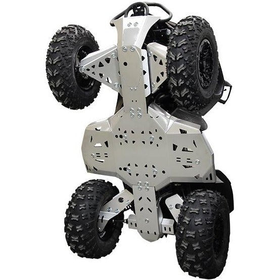 Kit Plaques De Protection Aluminium Pour Quad Grizzly 660 Aluminium Protection Chassis Complete Robuste Et Durable main image 0
