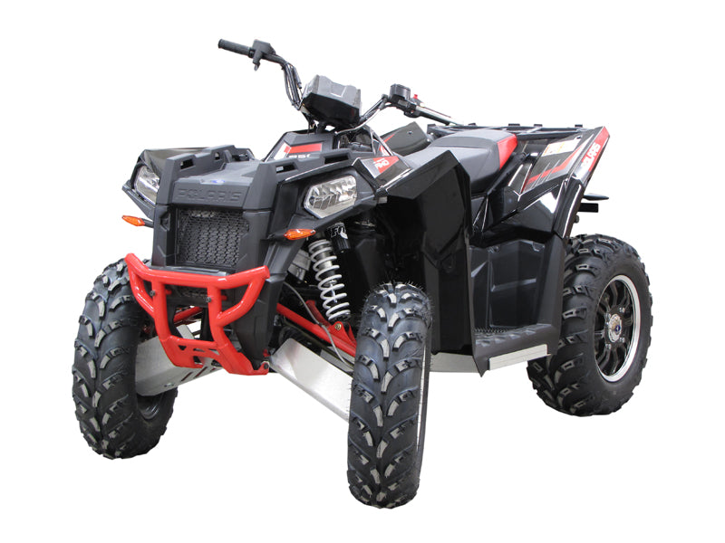 Kit plaques de protection aluminium pour quad Scrambler 850/1000 (-2014) (aluminium) – protection châssis complète, robuste et durable