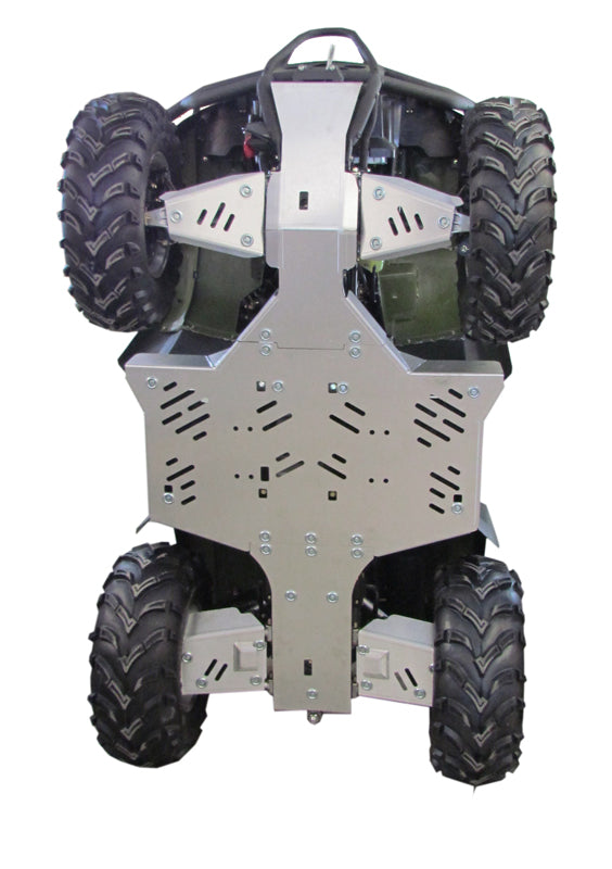 Kit plaques de protection aluminium pour quad XY 500-S (aluminium) – protection châssis complète, robuste et durable