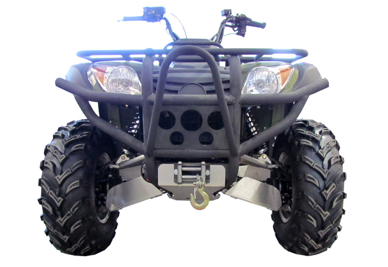 Kit plaques de protection aluminium pour quad XY 500-S (aluminium) – protection châssis complète, robuste et durable