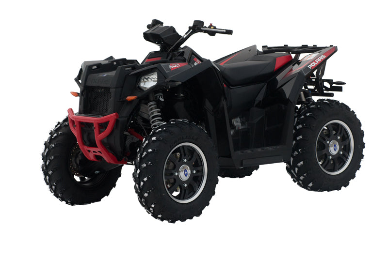 Kit plaques de protection plastique pour quad Scrambler 850/1000 (-2014) (plastic) – protection châssis complète, robuste et durable