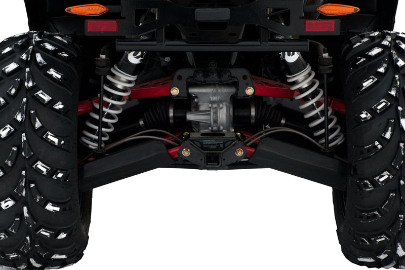 Kit plaques de protection plastique pour quad Scrambler 850/1000 (-2014) (plastic) – protection châssis complète, robuste et durable