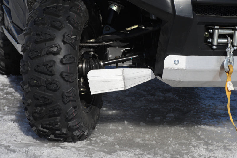 Kit plaques de protection aluminium pour quad UFORCE 550, UFORCE 800 (aluminium) – protection châssis complète, robuste et durable