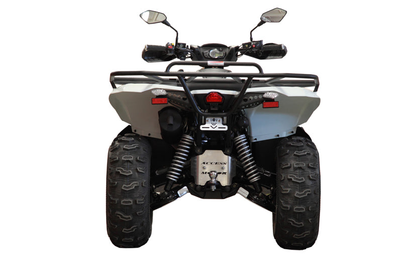 Kit plaques de protection aluminium pour quad AX700 (aluminium) – protection châssis complète, robuste et durable