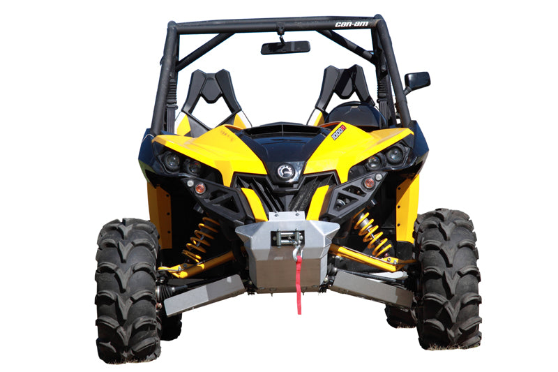 Kit plaques de protection aluminium pour quad Maverick (-2014) (aluminium) – protection châssis complète, robuste et durable