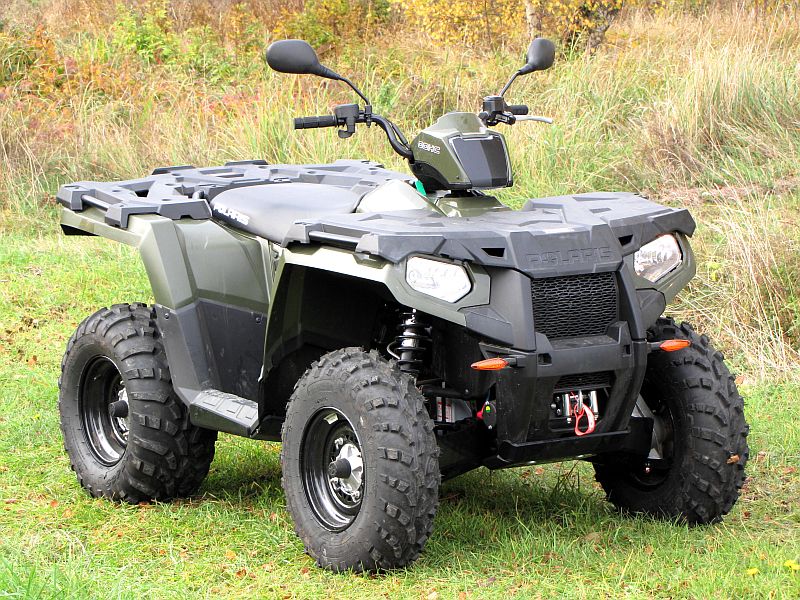 Kit plaques de protection plastique pour quad Sportsman 570 / 450 HO (-2020) (plastic) – protection châssis complète, robuste et durable
