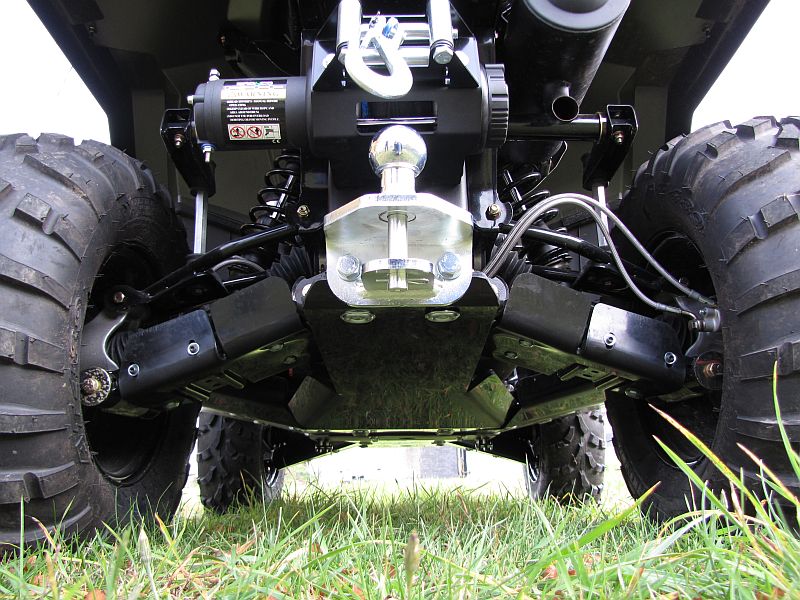Kit plaques de protection plastique pour quad Sportsman 570 / 450 HO (-2020) (plastic) – protection châssis complète, robuste et durable