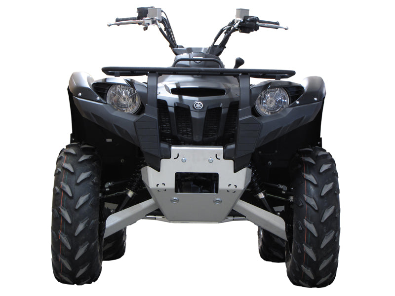 Kit plaques de protection aluminium pour quad Grizzly 700 (2014-2015) (aluminium) – protection châssis complète, robuste et durable