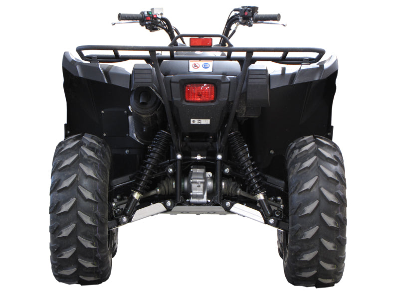 Kit plaques de protection aluminium pour quad Grizzly 700 (2014-2015) (aluminium) – protection châssis complète, robuste et durable