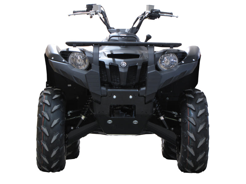 Kit plaques de protection plastique pour quad Grizzly 700 (2014-2015) (plastic) – protection châssis complète, robuste et durable