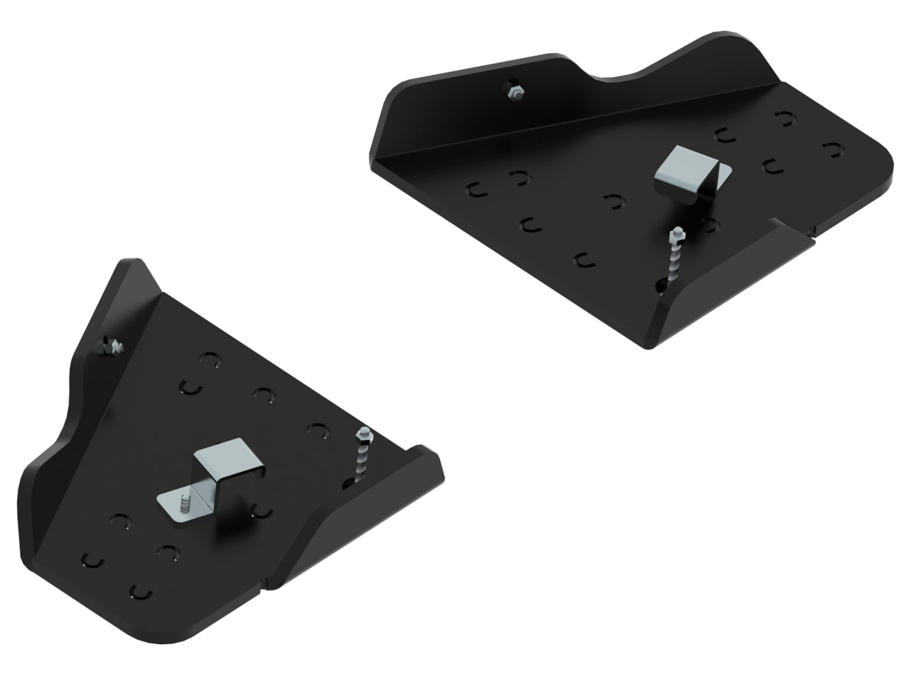 Kit plaques de protection pour quad Grizzly 700 (2014-2015), Grizzly 700 (2016+) (pair) – protection châssis complète, robuste et durable