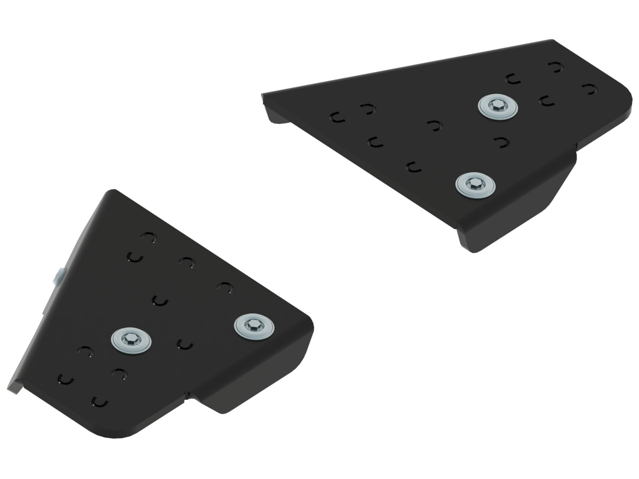 Kit plaques de protection pour quad Grizzly 700 (2014-2015), Grizzly 700 (2016+) (pair) – protection châssis complète, robuste et durable