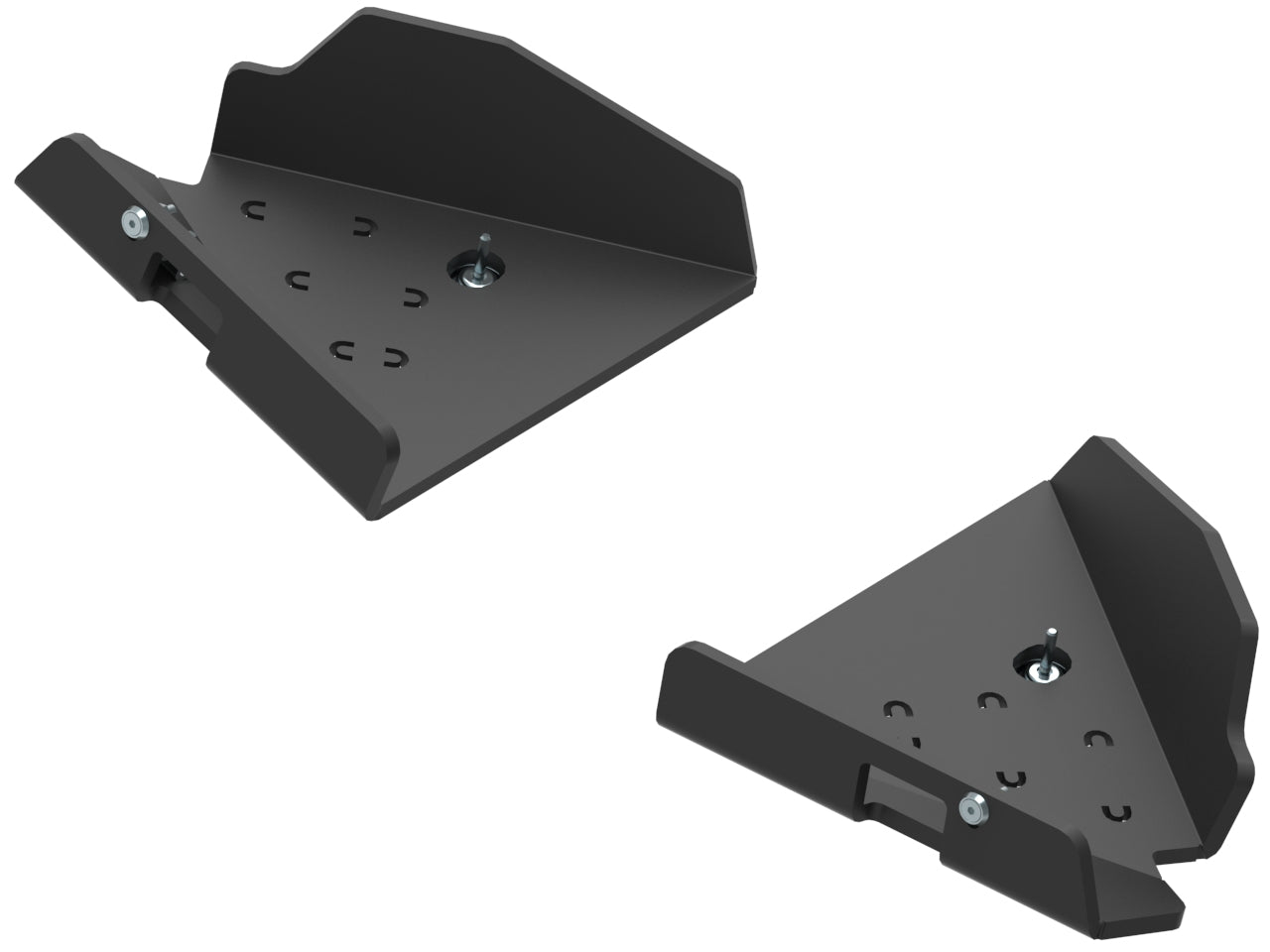 Kit plaques de protection plastique pour quad TRX 500/520 FA (IRS), TRX 500/520 FE (2014+) (pair) – protection châssis complète, robuste et durable