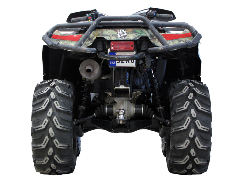 Kit plaques de protection plastique pour quad Outlander G1 MAX (plastic) – protection châssis complète, robuste et durable