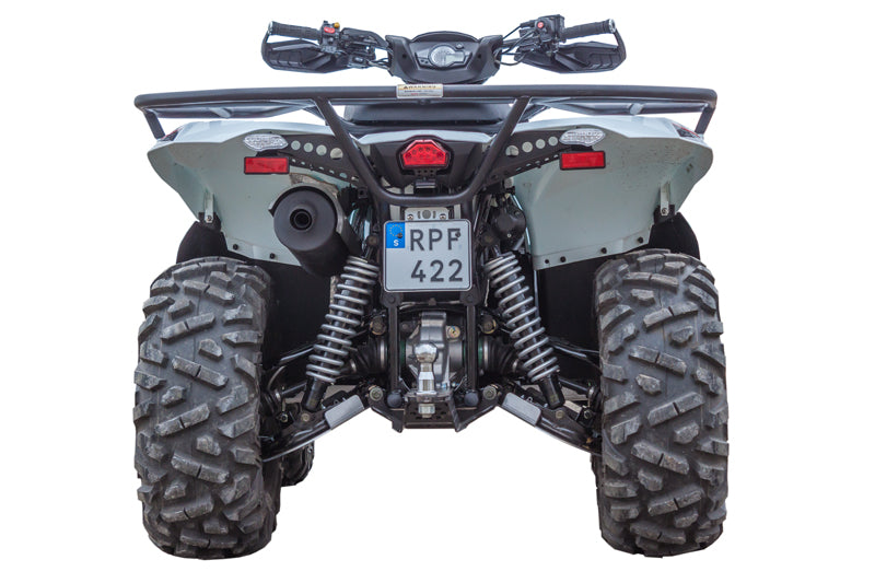 Kit plaques de protection aluminium pour quad 725 (aluminium) – protection châssis complète, robuste et durable