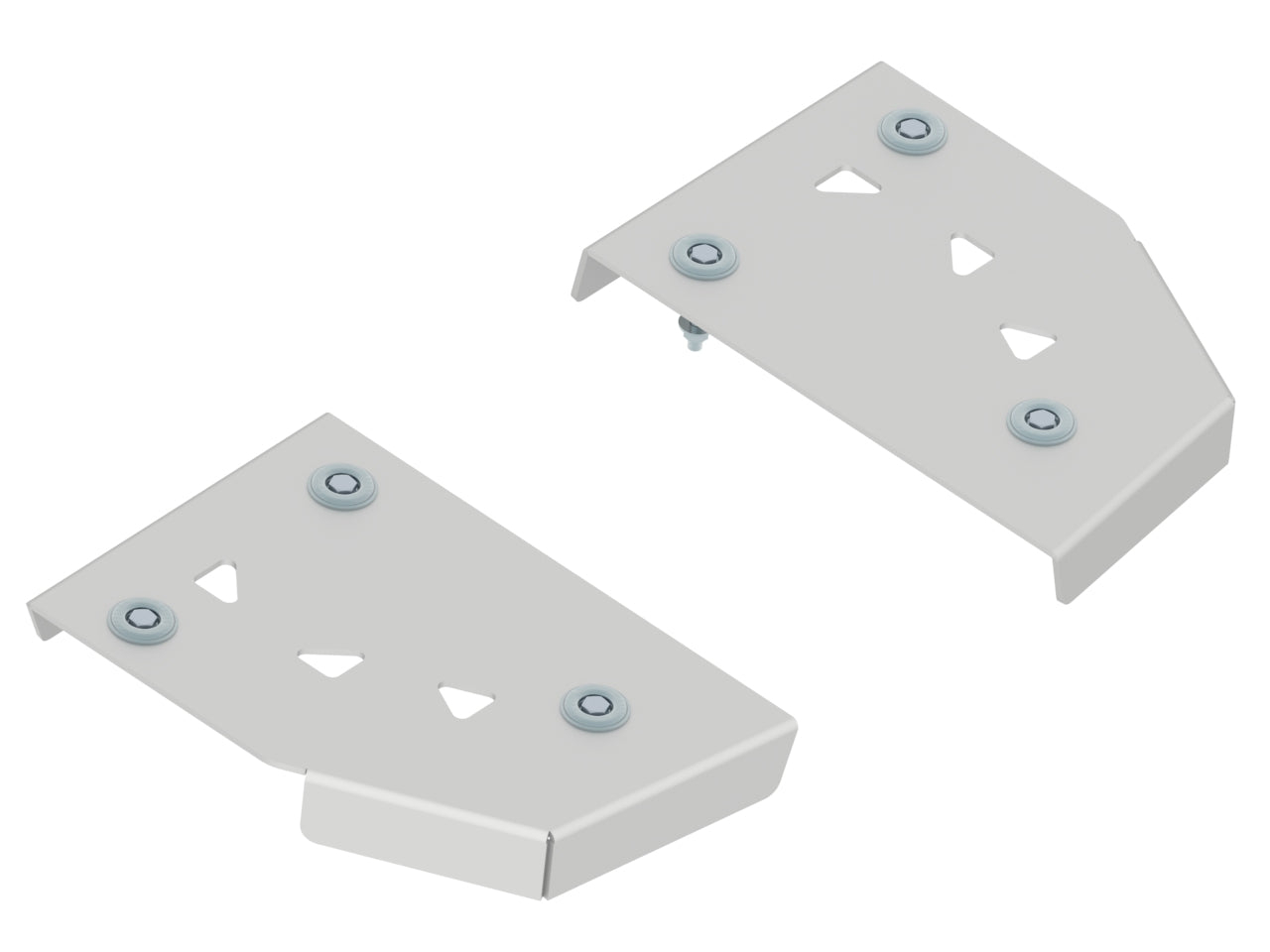 Kit plaques de protection aluminium pour quad ACE 325/570, RZR 570 (pair) – protection châssis complète, robuste et durable