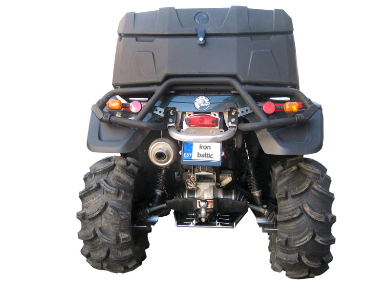 Kit plaques de protection aluminium pour quad Outlander G1, Outlander G1 MAX (aluminium) – protection châssis complète, robuste et durable