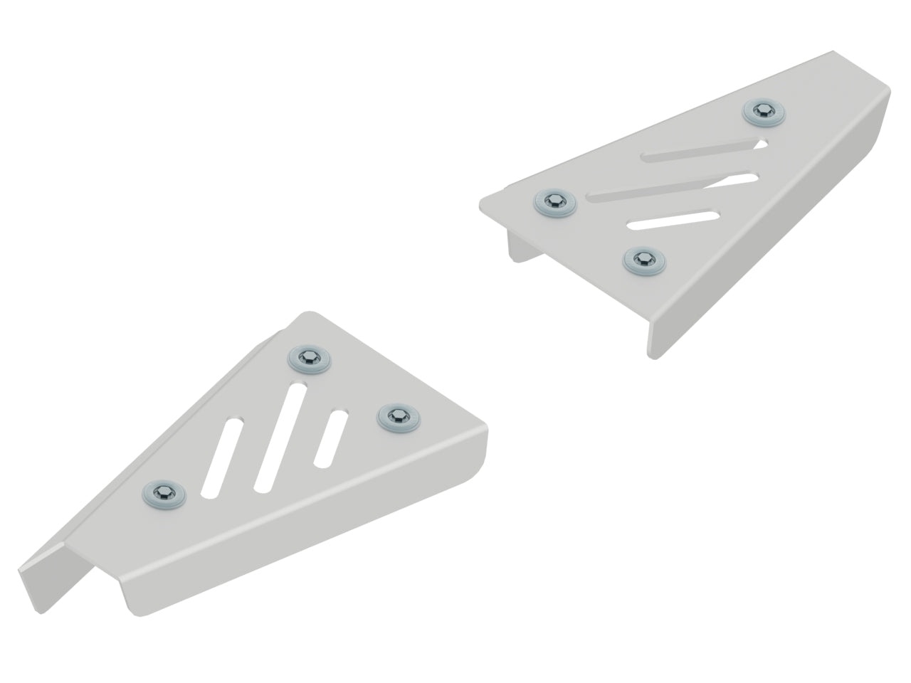 Kit plaques de protection aluminium pour quad Sportsman 550, Sportsman 850 (-2014) (pair) – protection châssis complète, robuste et durable