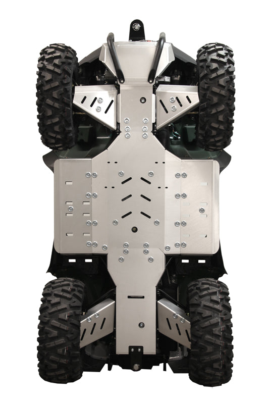 Kit plaques de protection aluminium pour quad J-MAX 700L (T3) (aluminium) – protection châssis complète, robuste et durable