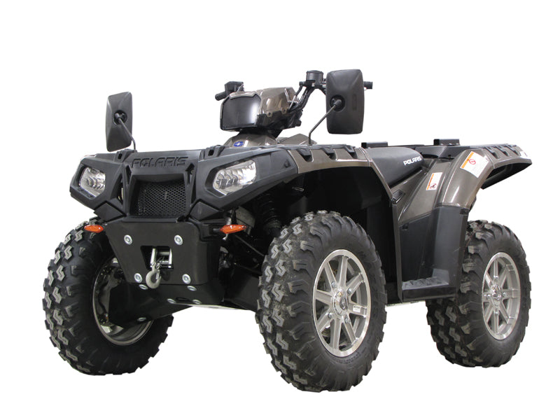 Kit plaques de protection plastique pour quad Sportsman 550, Sportsman 850 (-2014) (plastic) – protection châssis complète, robuste et durable