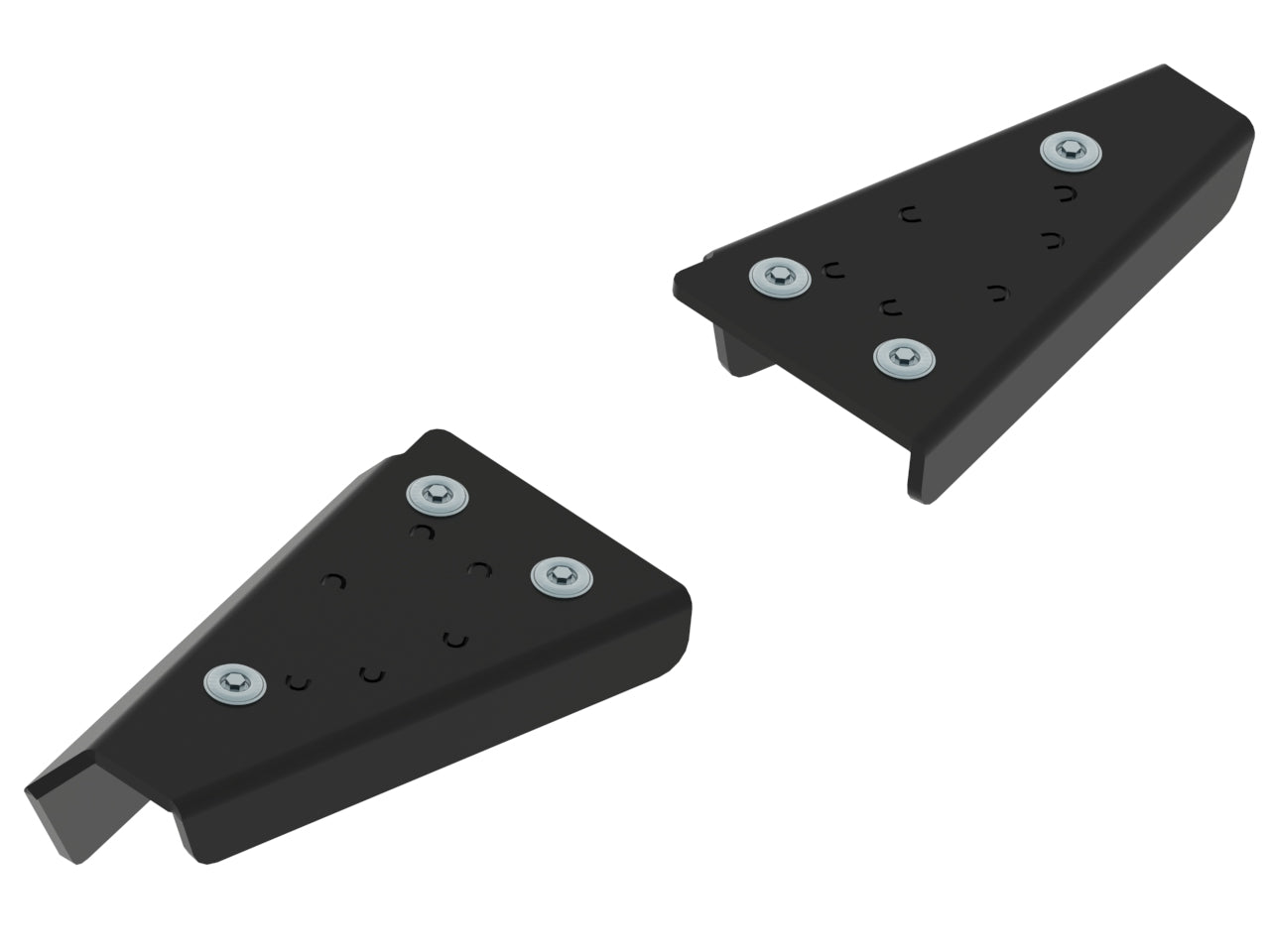 Kit plaques de protection plastique pour quad Sportsman 550, Sportsman 850 (-2014) (pair) – protection châssis complète, robuste et durable