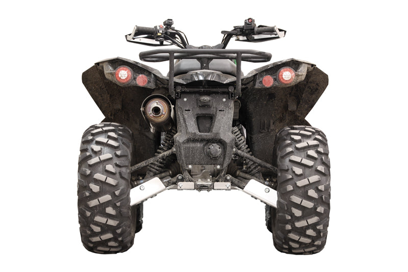 Kit plaques de protection aluminium pour quad MBX 700 (aluminium) – protection châssis complète, robuste et durable