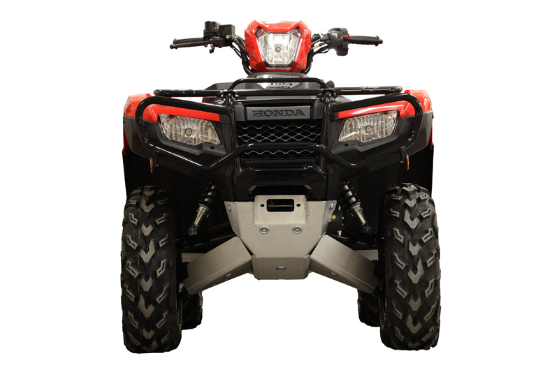 Kit plaques de protection aluminium pour quad TRX 420 FA6 (IRS), TRX 500/520 FA (IRS) (aluminium) – protection châssis complète, robuste et durable