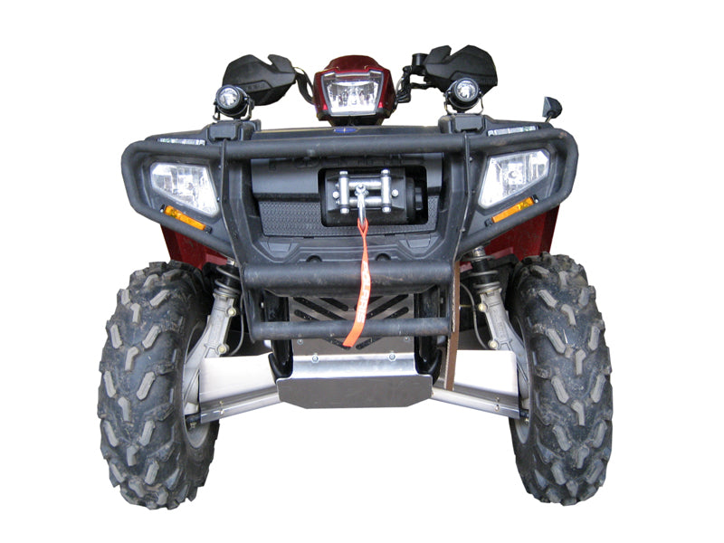 Kit plaques de protection aluminium pour quad Sportsman X2 800 (aluminium) – protection châssis complète, robuste et durable