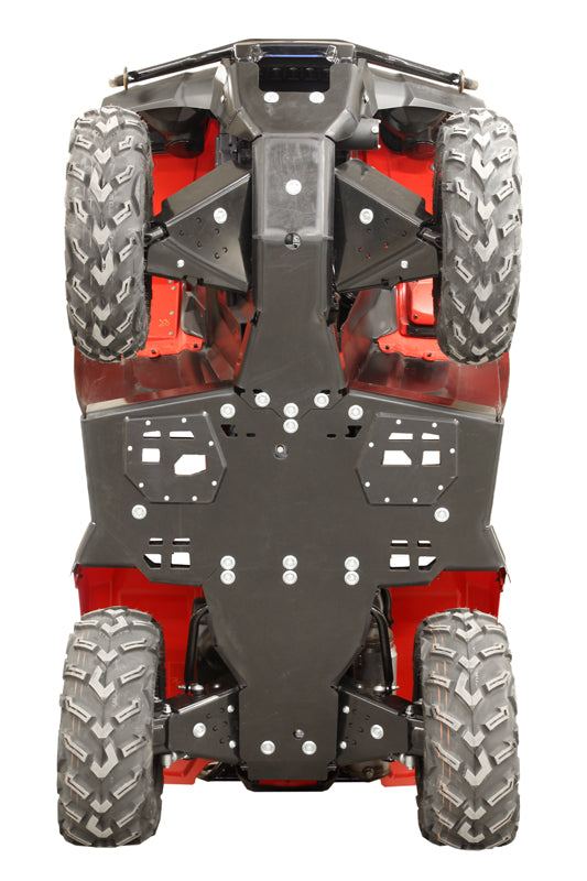 Kit plaques de protection plastique pour quad TRX 420 FA6 (IRS), TRX 500/520 FA (IRS) (plastic) – protection châssis complète, robuste et durable