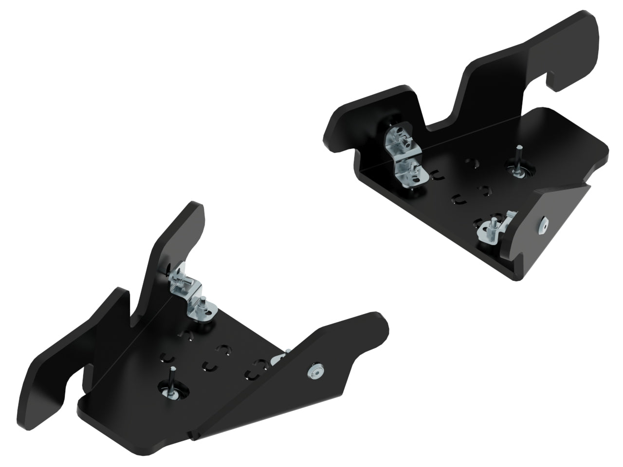 Kit plaques de protection plastique pour quad TRX 500/520 FA (IRS) (pair) – protection châssis complète, robuste et durable