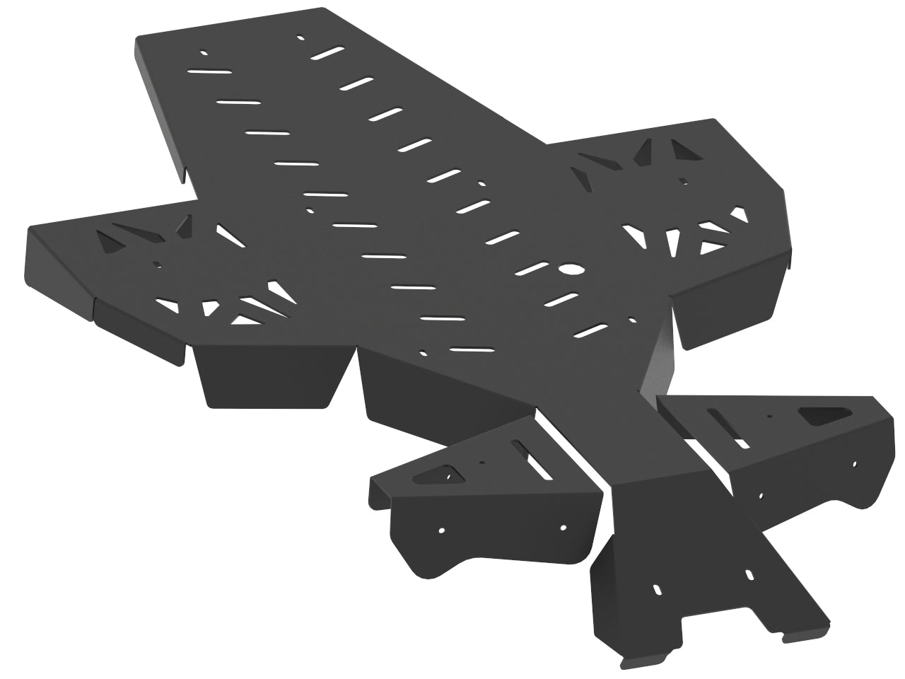 Kit plaques de protection plastique pour quad Renegade G1 (plastic) – protection châssis complète, robuste et durable