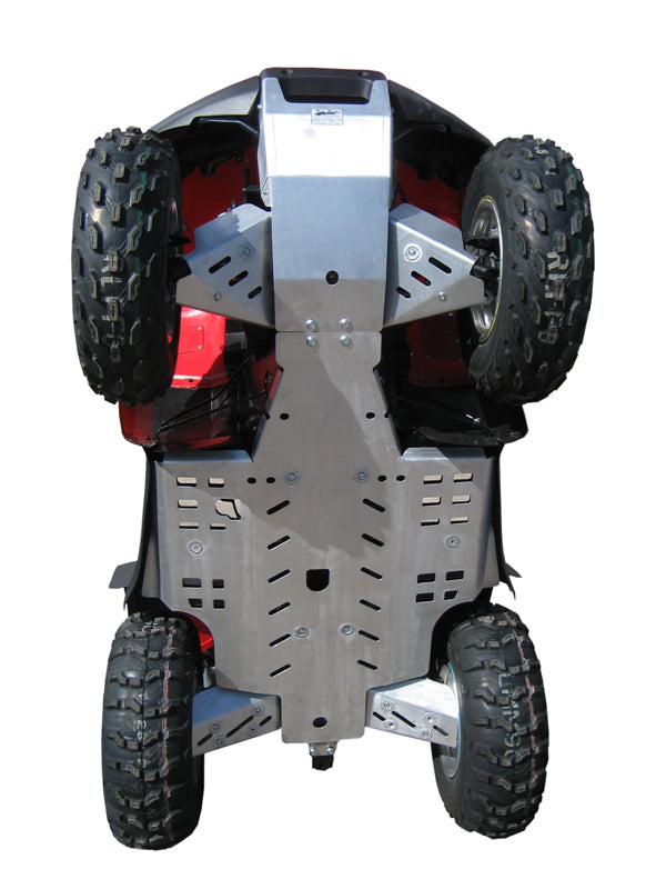 Kit plaques de protection aluminium pour quad TRX 680 (2015+) (aluminium) – protection châssis complète, robuste et durable