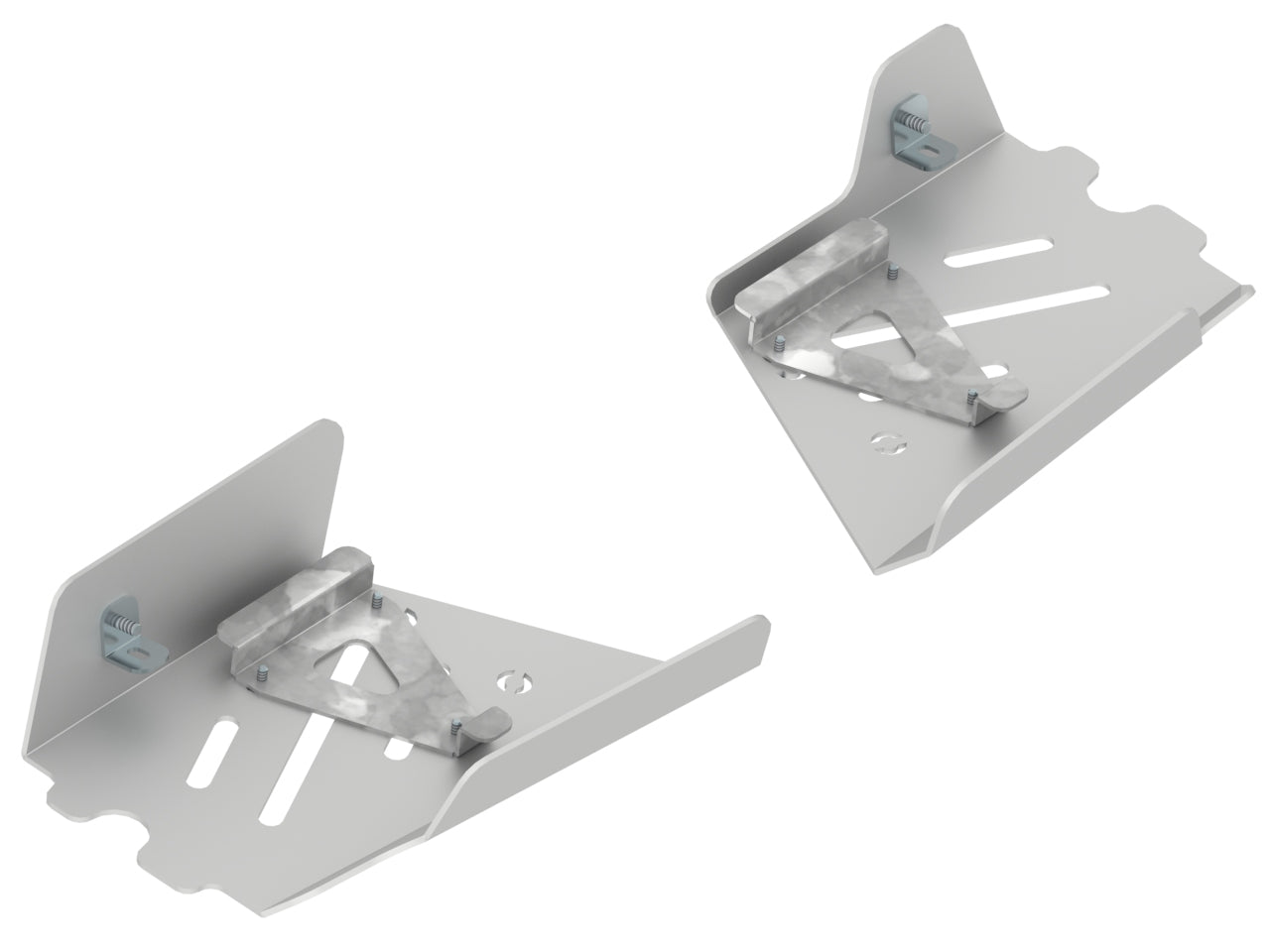 Kit plaques de protection aluminium pour quad Sportsman 550, Sportsman 850 (2015+) (pair) – protection châssis complète, robuste et durable