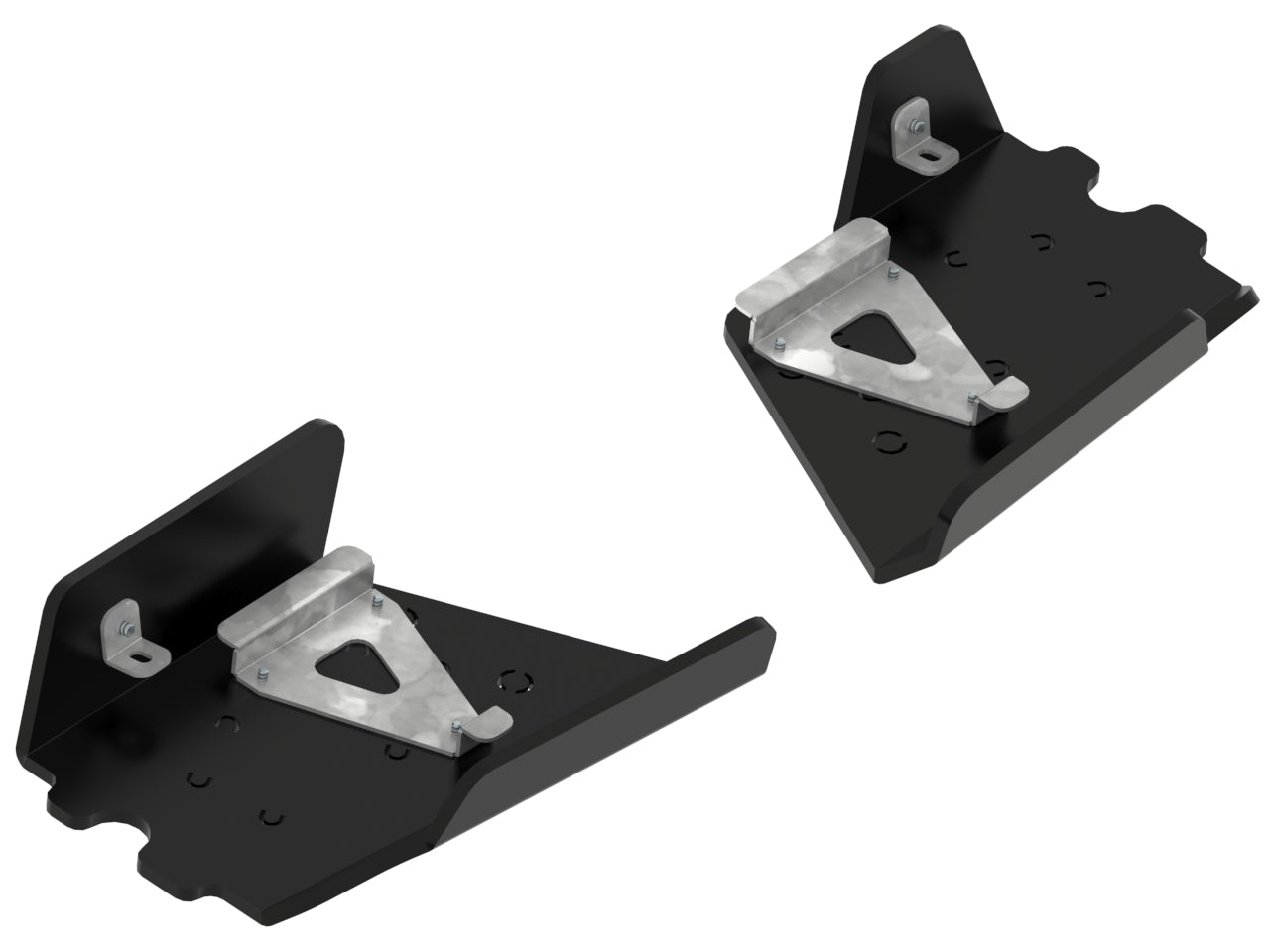 Kit plaques de protection plastique pour quad Sportsman 550, Sportsman 850 (2015+) (pair) – protection châssis complète, robuste et durable