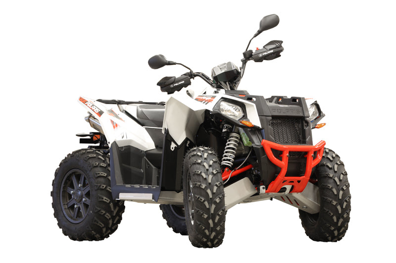 Kit plaques de protection aluminium pour quad Scrambler 850/1000 (2015+) (aluminium) – protection châssis complète, robuste et durable