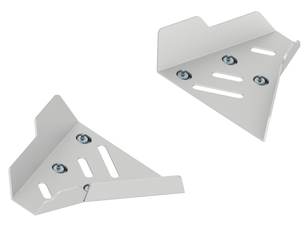 Kit plaques de protection plastique pour quad CFORCE 450/520-L (-2021), CFORCE 450/520-S (-2021) (pair) – protection châssis complète, robuste et durable