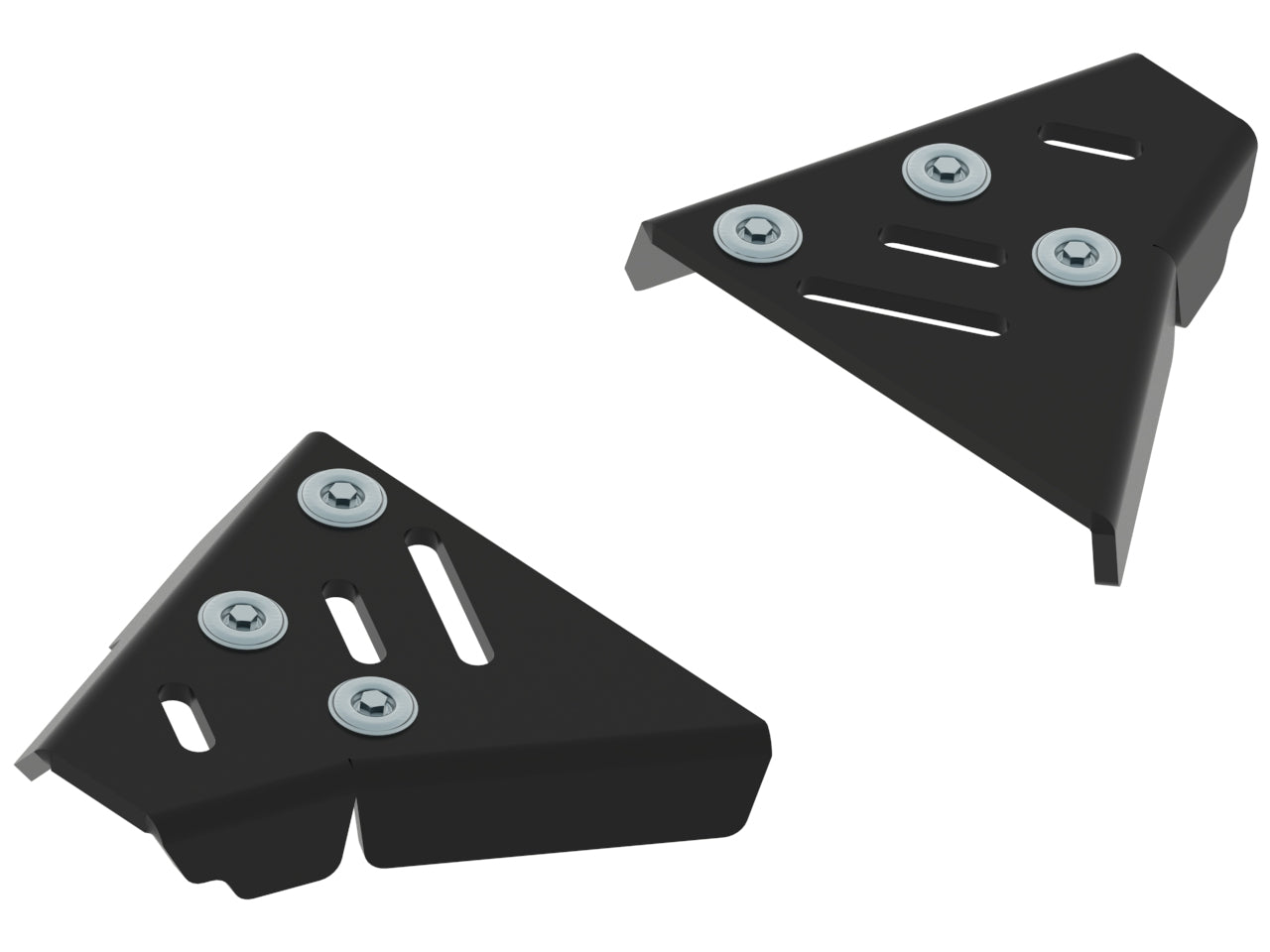 Kit plaques de protection plastique pour quad CFORCE 450/520-L (-2021), CFORCE 450/520-S (-2021) (pair) – protection châssis complète, robuste et durable