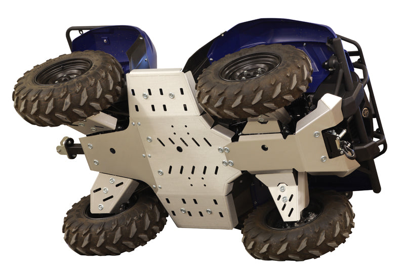 Kit plaques de protection aluminium pour quad Kodiak 700 (aluminium) – protection châssis complète, robuste et durable