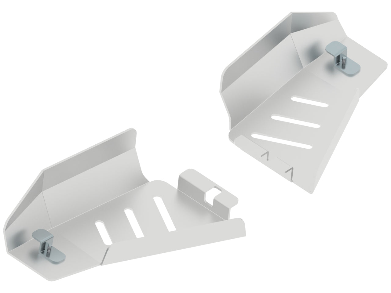 Kit plaques de protection aluminium pour quad nan (pair) – protection châssis complète, robuste et durable