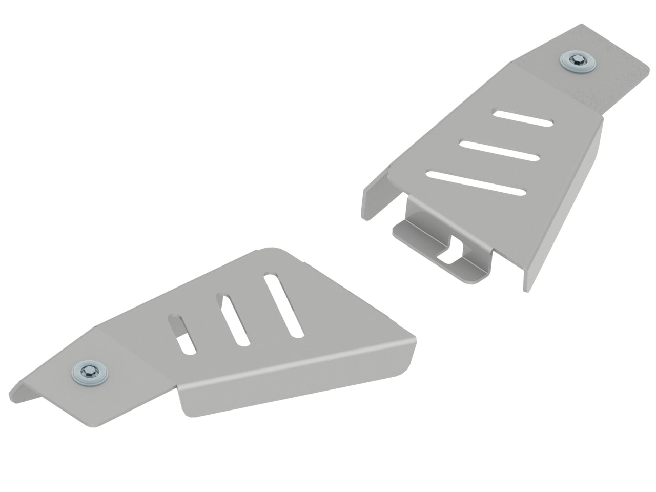 Kit plaques de protection aluminium pour quad nan (pair) – protection châssis complète, robuste et durable