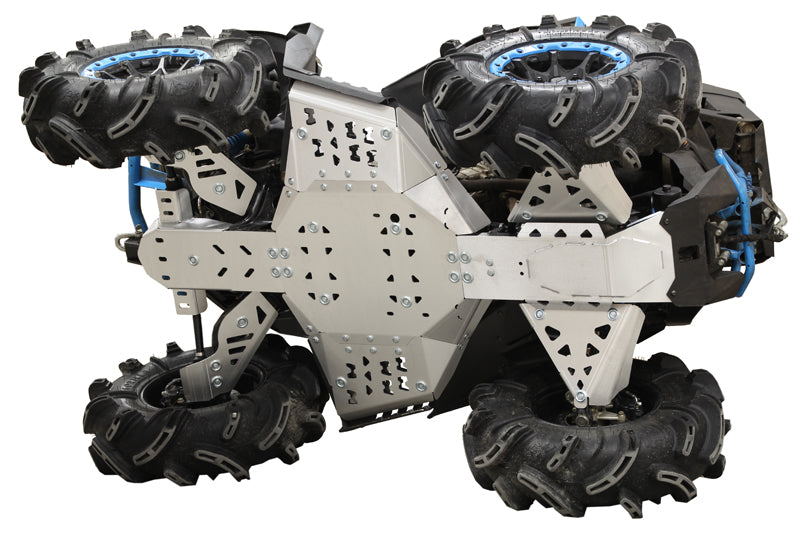 Kit plaques de protection aluminium pour quad Renegade X MR (-2016) (aluminium) – protection châssis complète, robuste et durable