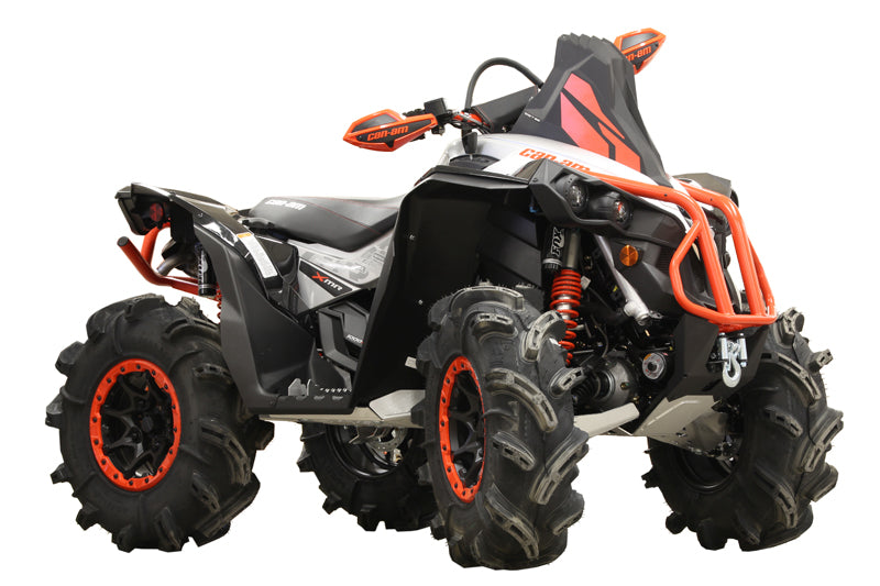 Kit plaques de protection aluminium pour quad Renegade X MR (2017-2018) (aluminium) – protection châssis complète, robuste et durable
