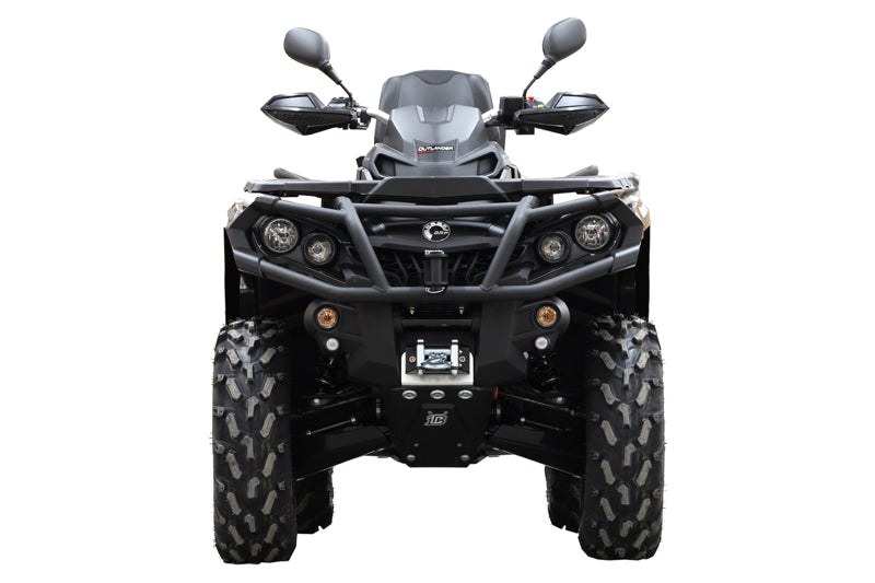 Kit plaques de protection plastique pour quad Outlander G2 650/850/1000 MAX (2017-2018), Outlander X MR 1000 (2017-2018) (plastic) – protection châssis complète, robuste et durable