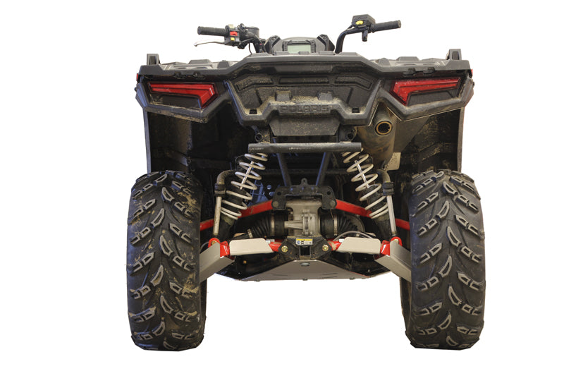 Kit plaques de protection aluminium pour quad Sportsman 1000 (2017+) (aluminium) – protection châssis complète, robuste et durable