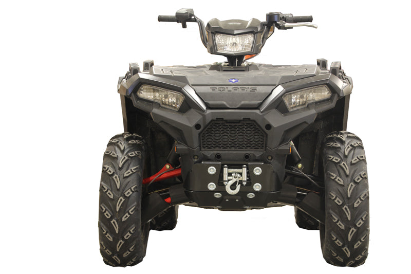 Kit plaques de protection plastique pour quad Sportsman 1000 (2017+) (plastic) – protection châssis complète, robuste et durable