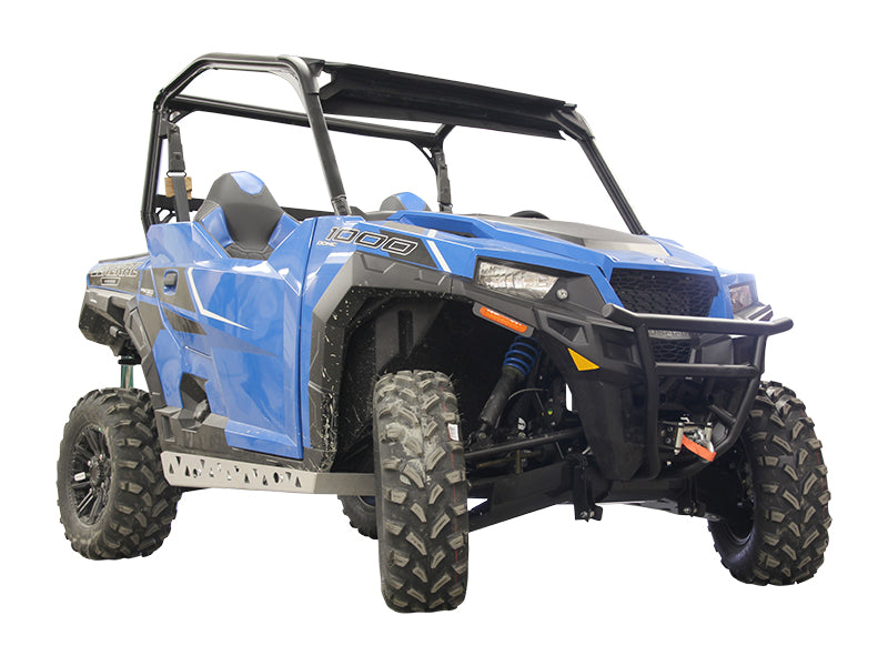 Kit plaques de protection aluminium pour quad General (aluminium/plastic) – protection châssis complète, robuste et durable