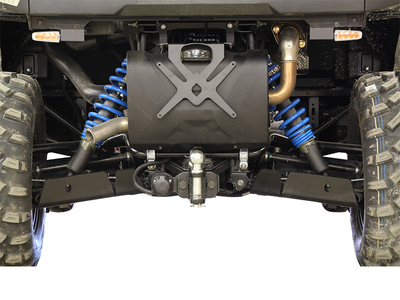 Kit plaques de protection aluminium pour quad General (aluminium/plastic) – protection châssis complète, robuste et durable