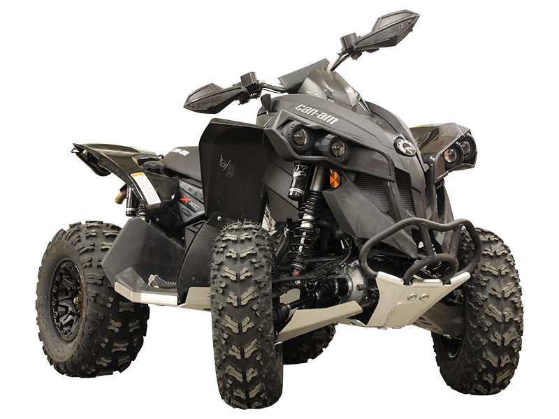 Kit plaques de protection aluminium pour quad Renegade G2 (2017-2018) (aluminium) – protection châssis complète, robuste et durable