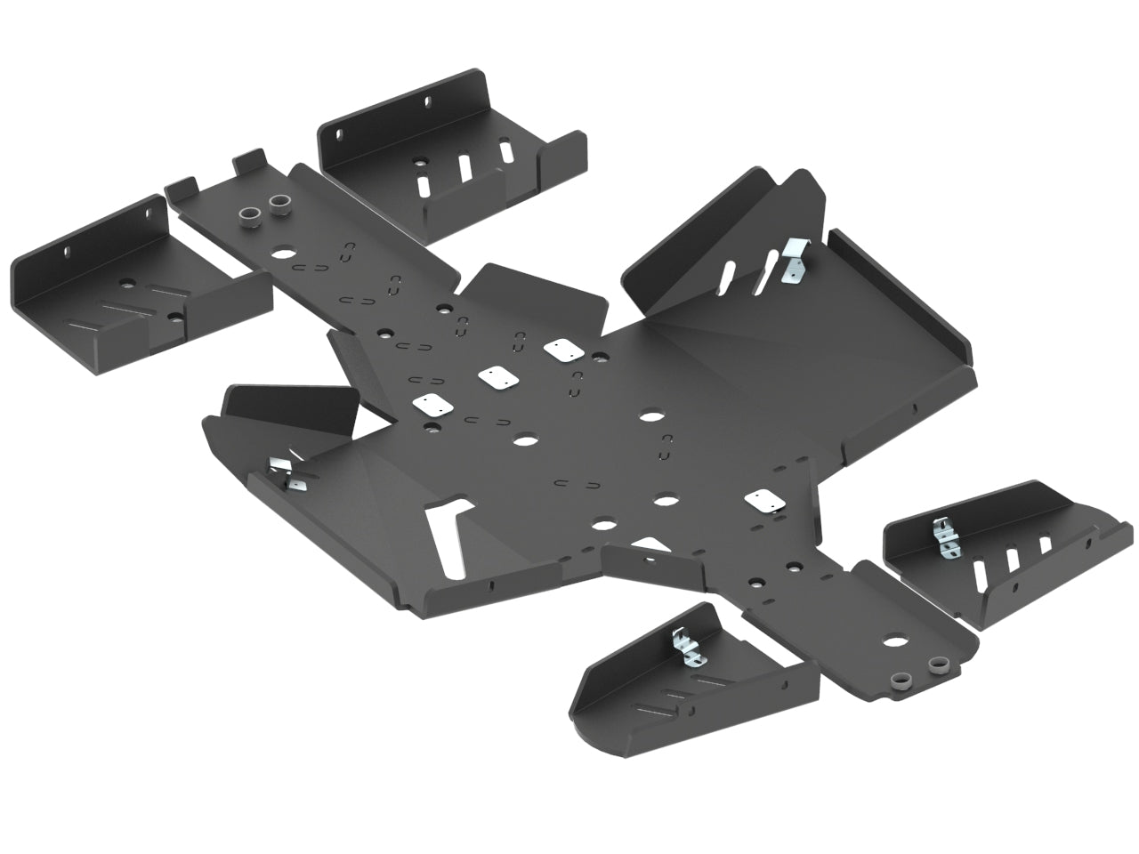 Kit plaques de protection plastique pour quad 1000 Blade, 1000 LTX Blade (plastic) – protection châssis complète, robuste et durable