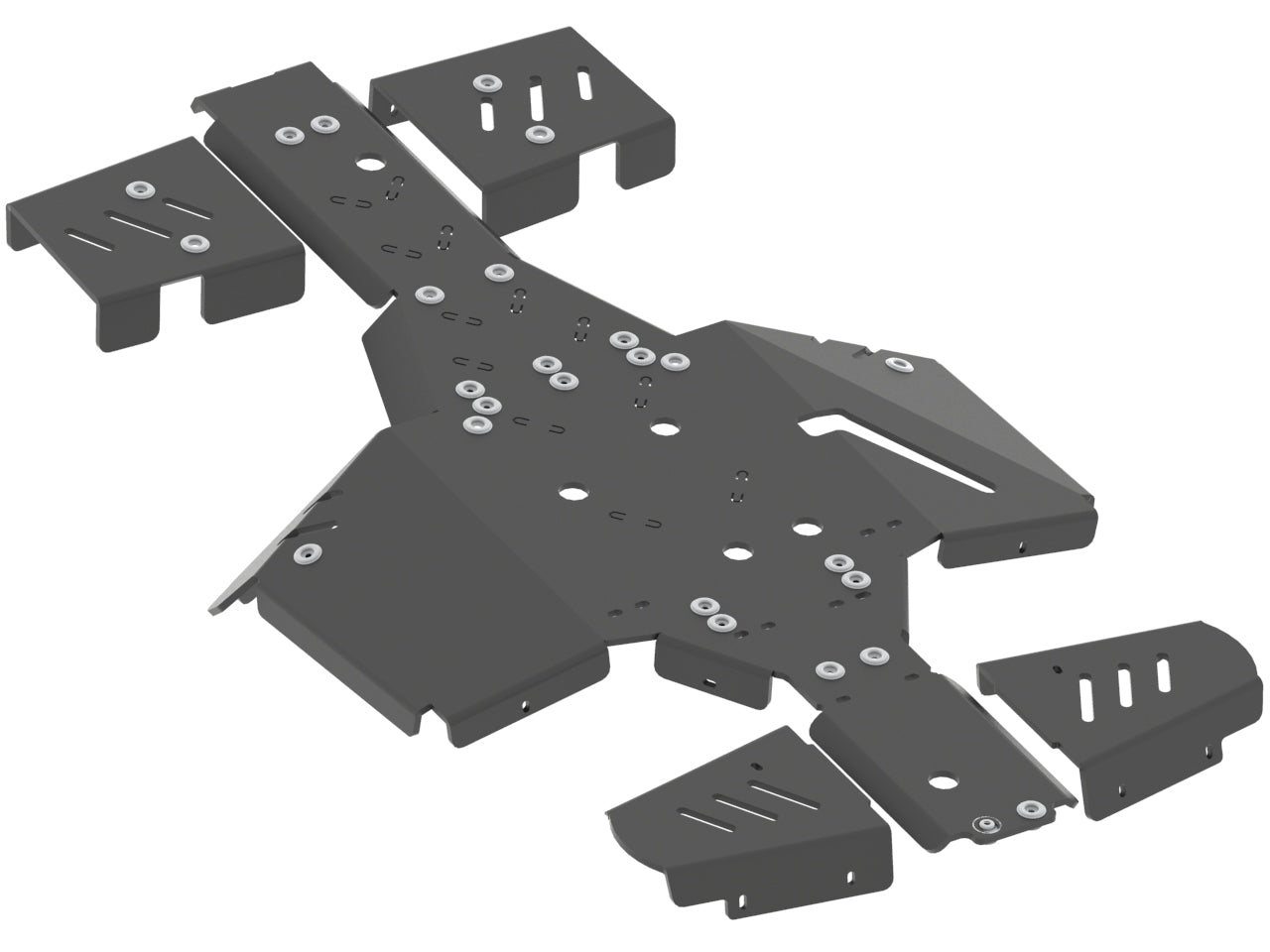 Kit plaques de protection plastique pour quad 1000 Blade, 1000 LTX Blade (plastic) – protection châssis complète, robuste et durable